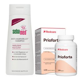 sebamed® Anti-Haarverlust Shampoo + Redcare Prioforta