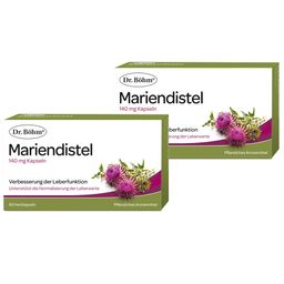 Dr. Böhm® Mariendistel 140 mg Kapseln – Entgiftet, regeneriert & schützt die Leber