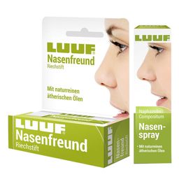 LUUF® Nasenfreund Riechstift® + LUUF® Naphazolin Compositum Nasenspray