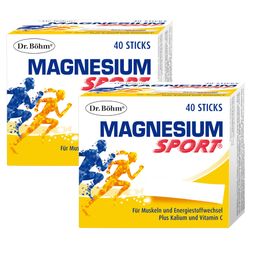 Dr. Böhm® Magnesium Sport® Sticks - für die ideale Versorgung der Muskeln auch unterwegs