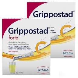 Grippostad forte Granulat bei Erkältung und grippalen Infekten, vegan - Jetzt 10% sparen mit dem Code grippo10*