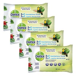 Dettol 2in1 Desinfektions-Tücher