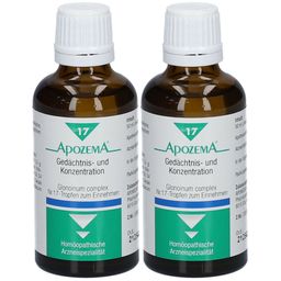 APOZEMA® Gedächtnis- und Konzentrations-Tropfen Nr. 17