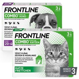FRONTLINE COMBO® Spot on gegen Flöhe und Zecken Katze und Hunde L 20-40 kg