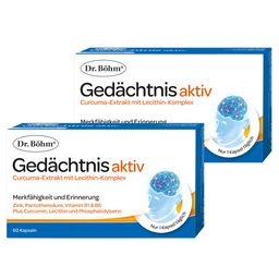 Dr. Böhm® Gedächtnis aktiv - die Antwort auf Vergesslichkeit: für Konzentration & geistige Leistung