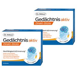 Dr. Böhm® Gedächtnis aktiv Direkt-Sticks