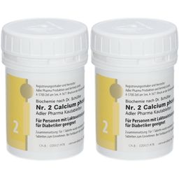 Adler Schüssler Salze Nr. 2 Calcium phosphoricum D6 Kautabletten