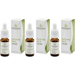 HANAFSAN Hanf Extrakt CBD Öl 2,5 % CBD