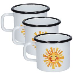 SonnentoR® Emaille Häferl mit Sonne
