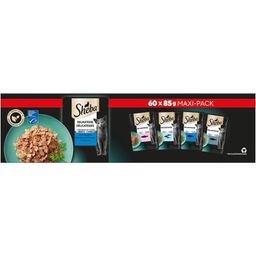 SHEBA Delikatesse in Gelee Fisch Variation 85g 60-Pack