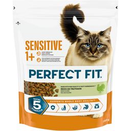 Perfect Fit Cat Trockennahrung 750g Sensitive 1+ Reich an Truthahn