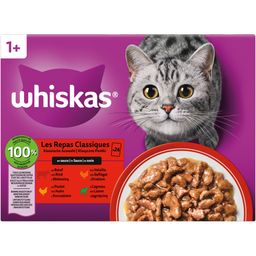 Whiskas Frischebeutel 85g 24 Pack Klassisch Auswahl in Sauce