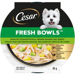 Cesar Tray Fresh Bowls 85g Huhn mit Süßkartoffeln, grünen Bohnen & Gerste