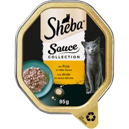 Sheba Schale 85g Sauce Collection mit Pute in heller Sauce