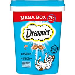 Dreamies Snacks Mega Box mit Lachs