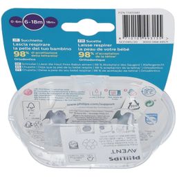 PHILIPS Avent Ultra Air Schnuller 6-18 Monate (Farbe/Motiv nicht wählbar)