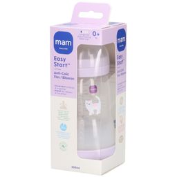 MAM Babyflasche Easy Start Anti-Colic 260 ml, lila