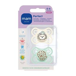 MAM Perfect Silikonschnuller 0-6 Monate, Unisex Farbe