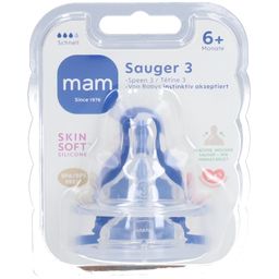 MAM Schnuller Größe 3 - 6m+
