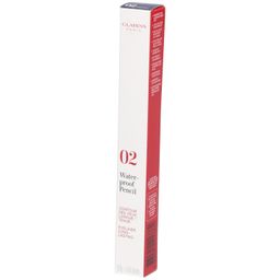 Clarins Wasserfester Stift 02 Kastanie