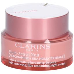 Clarins Regenerierende Nachtpflege – Skin Charger Complex, 94% natürliche Inhaltsstoffe