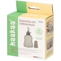 Haakaa Quetschie mit Löffelaufsatz
