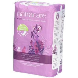 NATRACARE Maxi Pads, Damenbinde regular