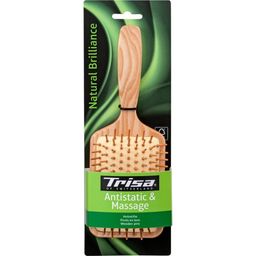 TRISA Natural Brilliance Haarbürste mit Holzbürsten