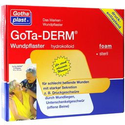 GoTa-DERM® thin steril Pflaster 10 x 10 cm