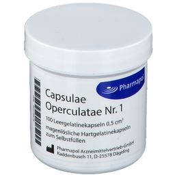 Capsulae Operculatae Kapseln Nr. 1 0,5