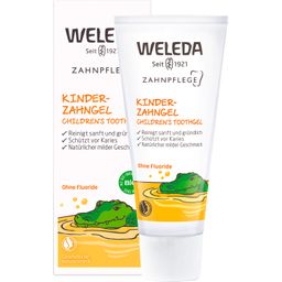 Weleda Kinder-Zahngel - natürliche Kariesprophylaxe für die Milchzähne, enthält keine Fluoride