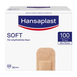 Hansaplast® Soft Strips 3,0 cm x 7,2 cm