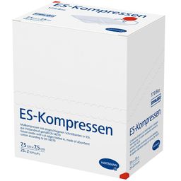 Hartmann ES-Kompressen steril 8- lagig 25 x 2 Stück 7,5 x 7,5 cm,