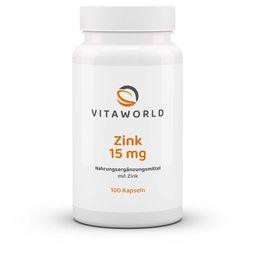 Zink 15 mg Zinkgluconat Kapseln