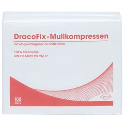 DracoFix Mullkompressen unsteril 8fach 10x10cm