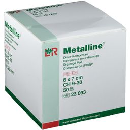 Metalline® Drain-Kompresse 6 cm x 7 cm steril