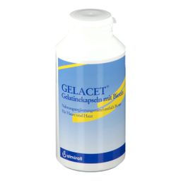 Gelacet Nahrungsergänzungsmittel m. Biotin für Haut und Haar