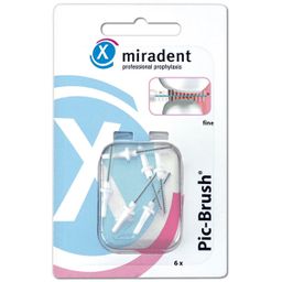 miradent Pic-Brush® Ersatz-Interdentalbürsten weiß fine 2,0 mm