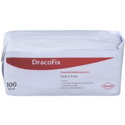 DracoFix Mullkompressen unsteril 8fach 5x5cm