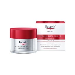Eucerin Hyaluron-Filler Tagespflege für trockene Haut – Glättet Falten, pflegt & beugt vorzeitiger Hautalterung vor