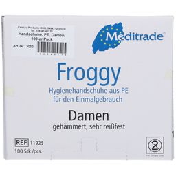 Meditrade Froggy Hygienehandschuhe aus PE