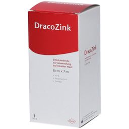 DracoZink Zinkleimbinde 8 cm x 7 m
