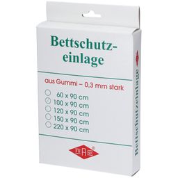 Bettschutzeinlage Gummi 90 cm x 100 cm