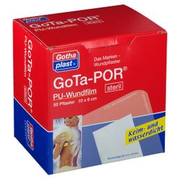 GoTa-POR® PU-Wundfilm steril 10 x 6 cm