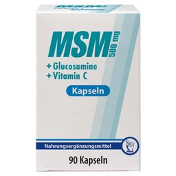 MSM 500 mg + Glucosamin + Vitamin C Kapseln