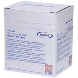 PARAM Mullkompressen 7,5 cm x 7,5 cm steril 8-fach