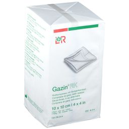 Gazin® Mullkompresse 10 cm x 10 cm unsteril 12 lagig
