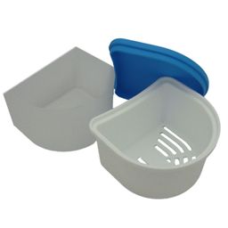 Prothesenbox Hygiene mit Siebeinsatz