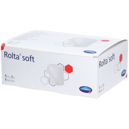Hartmann Rolta-soft 3 m x 6 cm, Synthetik-Wattebinden (6 Stck.)