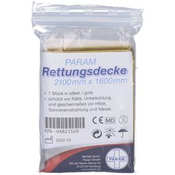 PARAM Rettungsdecke 160 x 210 cm